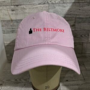 The Biltmore pink baseball cap hat